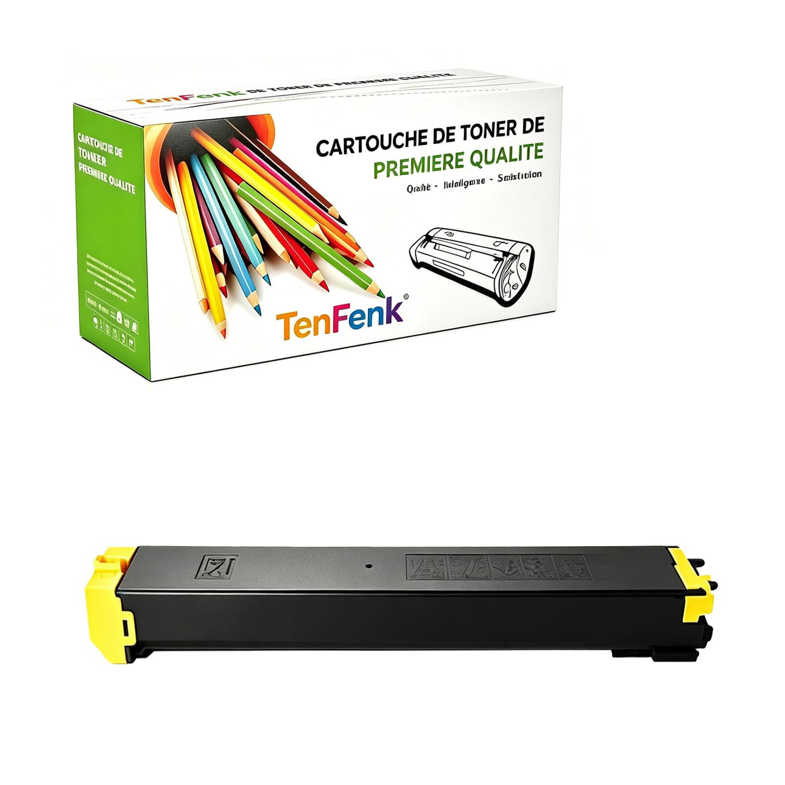 Kompatybilny zamiennik kasety z tonerem dla Sharp SF20CT SF-20CT do użytku z Sharp SF-S211XC SF-S211RC SF-S261RC drukarką,Yellow