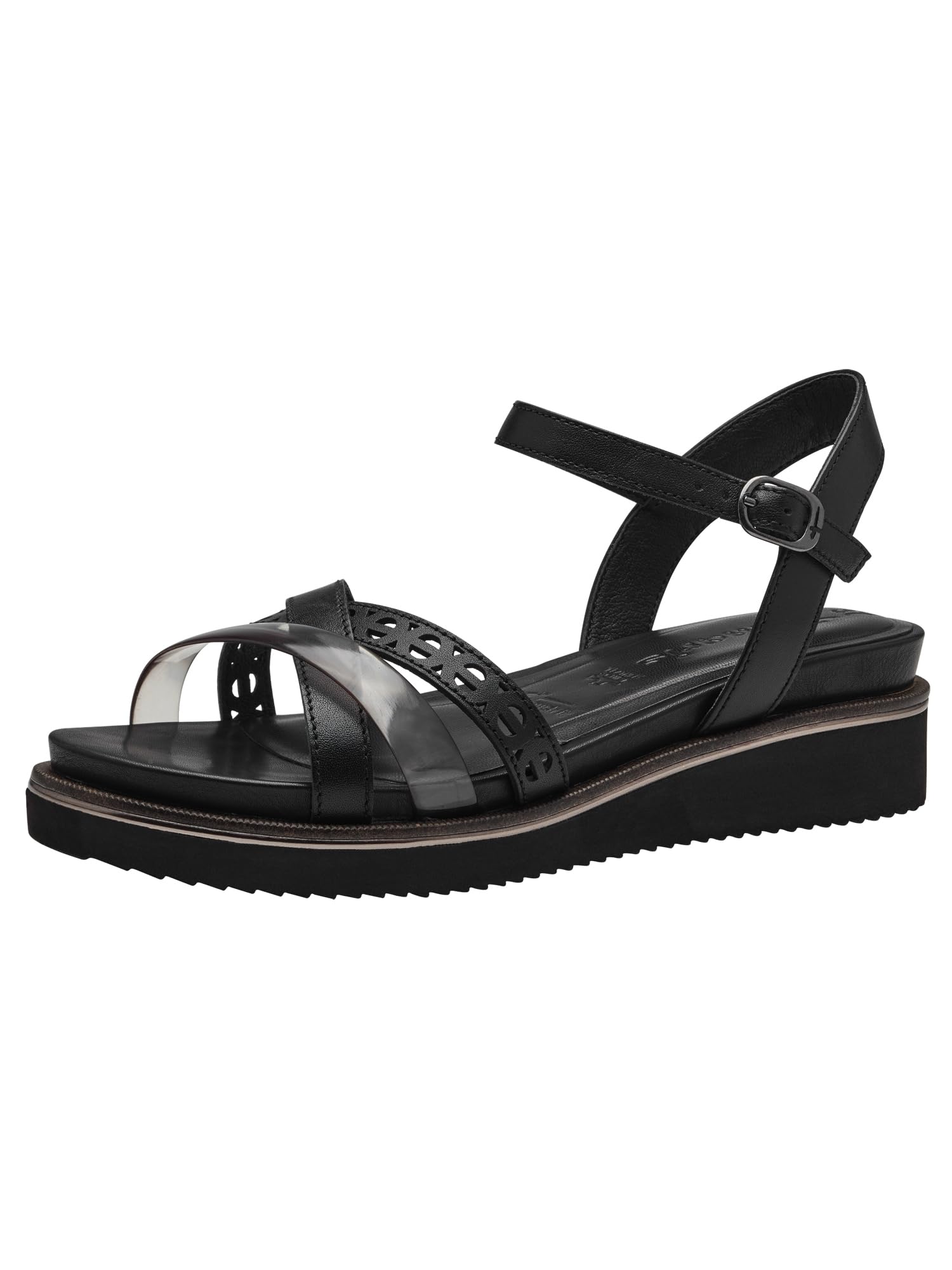Tamaris Sandals 1-28255-42, black, 4 UK