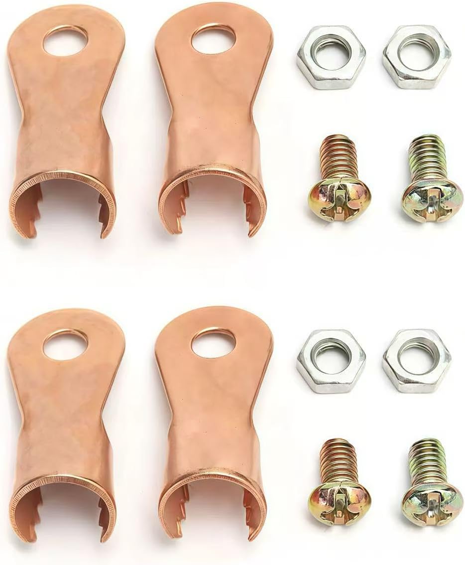 4-Pack Large Size Insulated Alligator Clips Electrical, 500A Spring Loaded Battery Charger Clamps for Car/Truck Battery & Industrial Electric Testing (Black and Red) - Image 7