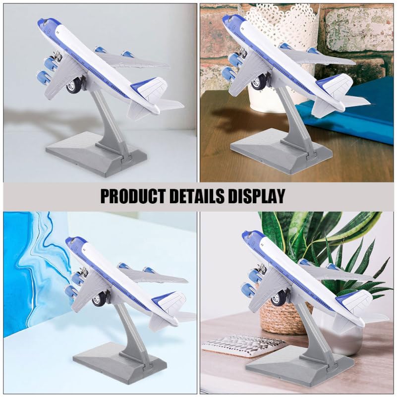 Amazon | 6個 プラモデル 飛行機 ディスプレイスタンド グレー 安定性