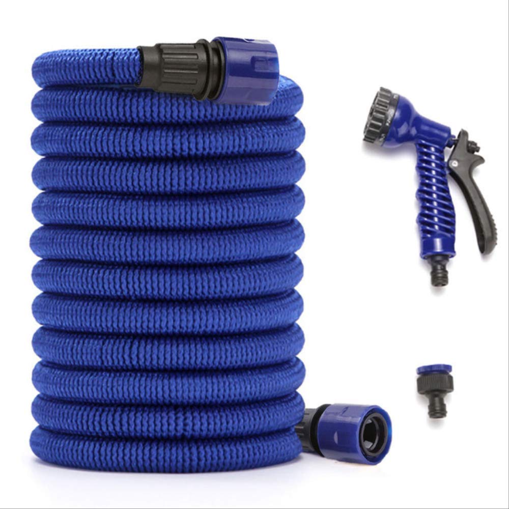 75ft-100ft Tubo da Giardino Flessibile Espandibile Magico Flessibile Acqua Tubo Flessibile UE Tubi in Plastica Tubo con Pistola A Spruzzo per Irrigazione Spray per Lavaggio Auto 50FT