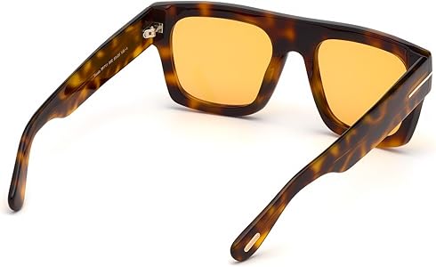 Amazon.com: Tom Ford FAUSTO FT 0711 Havana/Brown 53/20/145 unisex