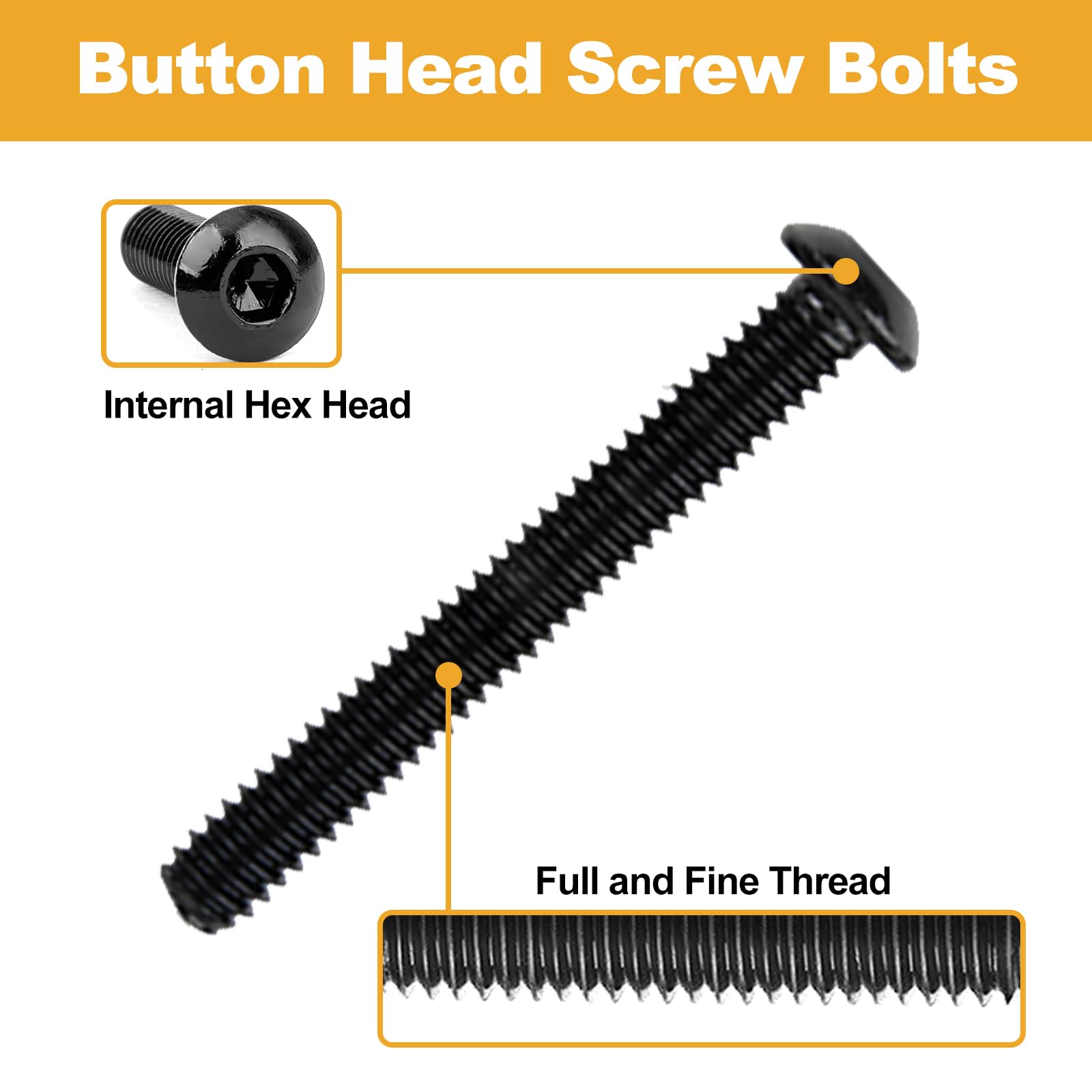 DIN933 316 Stainless Steel Fully Threaded Hex Bolt - China DIN 933 And