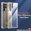 TheGiftKart Crystal Clear Back Cover Case for Samsung Galaxy S24 Ultra 5G | Shock Proof 360° Protection | Hard Clear Back Cover Case for Samsung Galaxy S24 Ultra 5G (PC & TPU, Transparent Bumper) gallery image