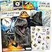 Jurassic World Coloring Book Set with Stickers and Posters (2 Books)