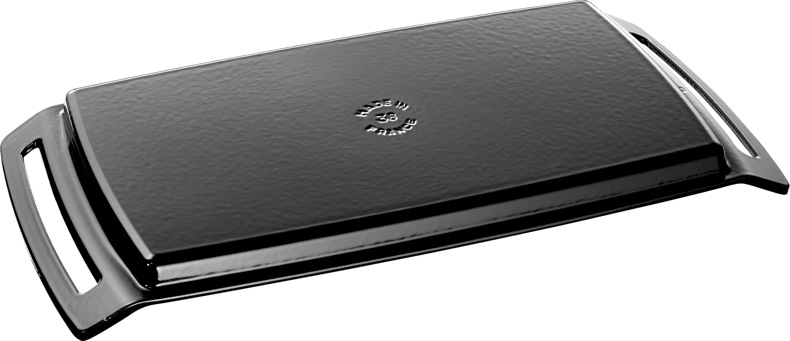 STAUB Plancha en Fonte, Rectangulaire, 38 x 25 cm, Noir Mat