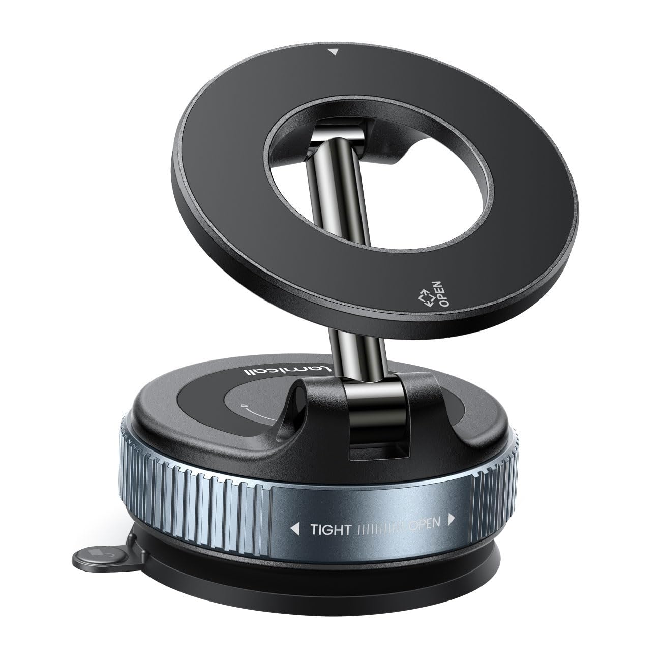 Lamicall Supporto Telefono Auto per MagSafe, [Ventosa Sottovuoto & 24X N55] | 360° Rotazione, Portacellulare Auto per Cruscotto/Parabrezza, Supporto Magnetico per iPhone 18 17 16 15 14 e Altri Smartphone