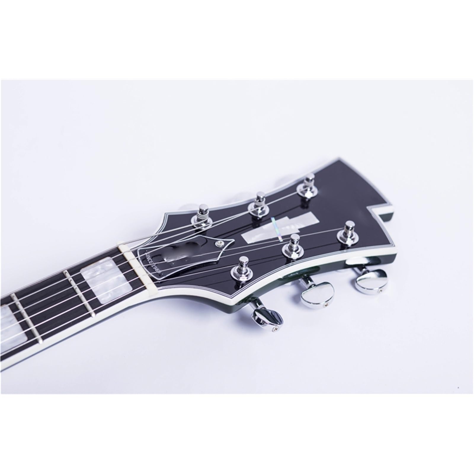 Chitarra elettrica Starter Kit corpo in legno massello Chitarra elettrica con finitura radica verde