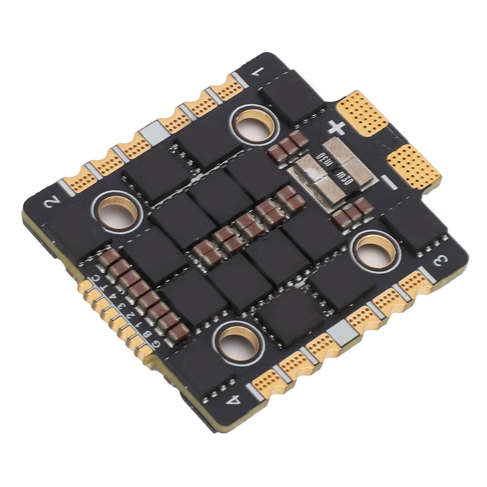 POENVFPO 60A 8S Drone 4 w 1 ESC, 32-bitowe Oprogramowanie Sprzętowe, Bezszczotkowy Elektryczny Regulator Prędkości z obsługą DShot600 dla Dronów Wyścigowych FPV