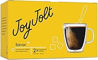 Vista 8 de JoyJolt Savor - Tazas de café de vidrio de doble pared aisladas (Set de 2) - 13.5 onzas