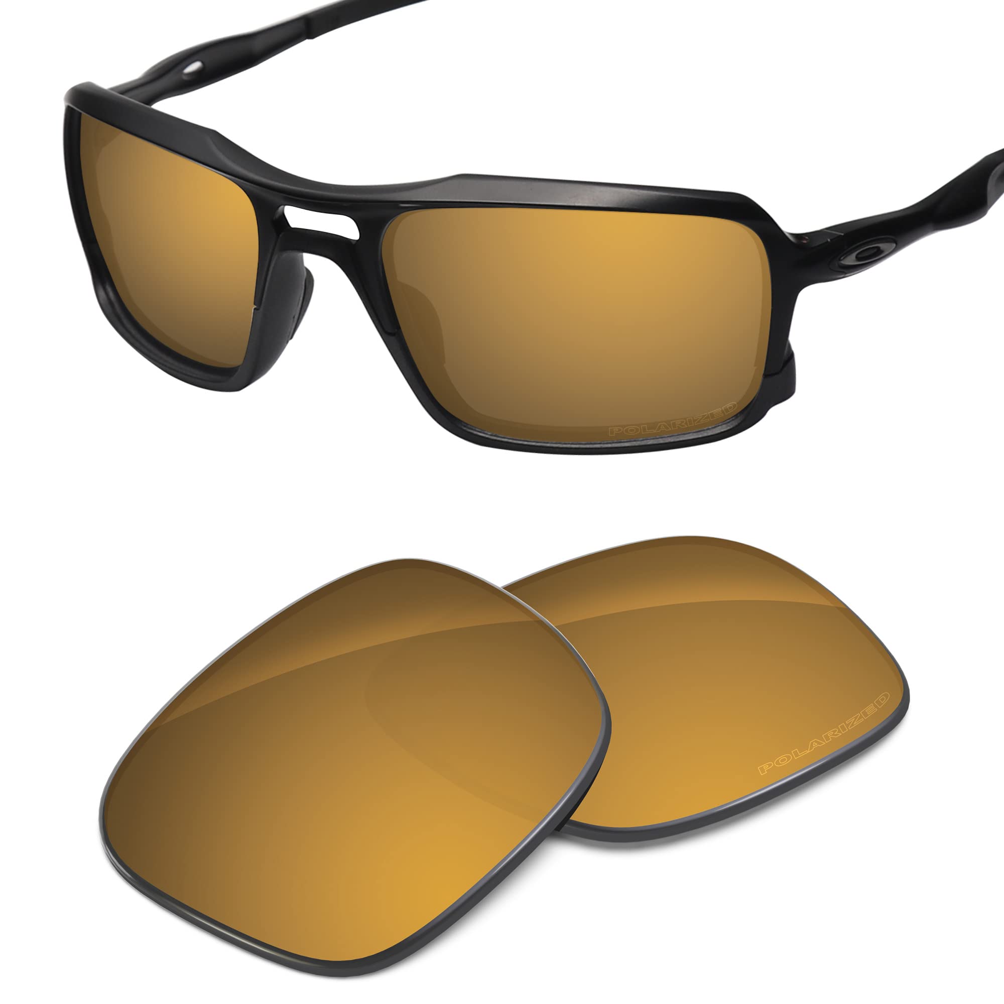 Performance Replacement Lenses Compatible with Oakley Triggerman OO9266 Polarized Etched