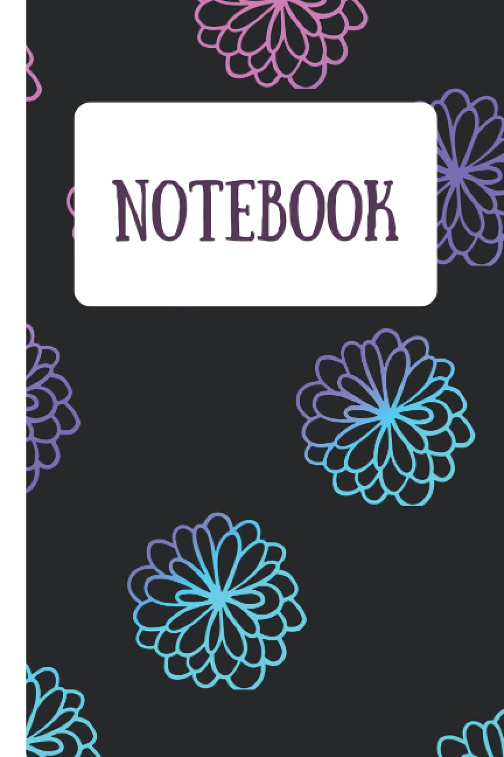 Notebook: Iridescent Notebook Blank Lined Journal