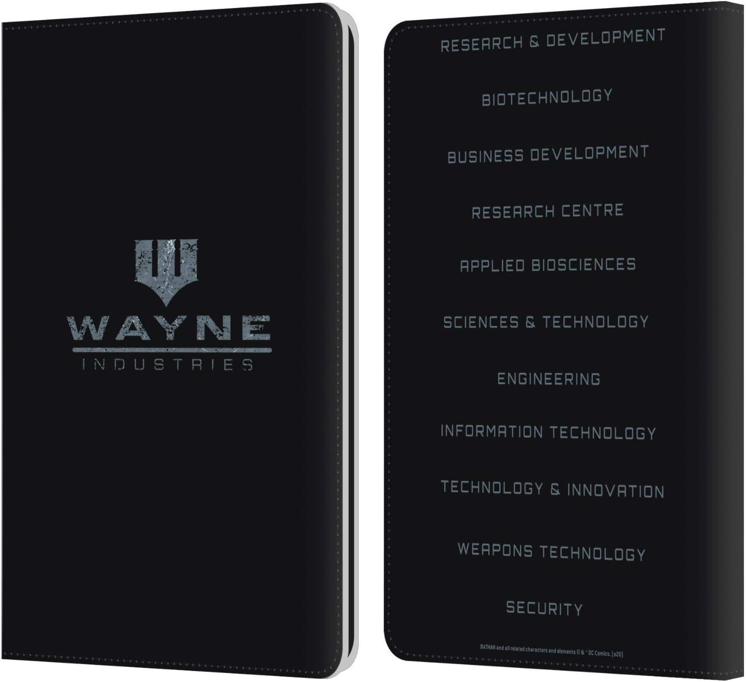 Head Case Designs Officially Licensed Batman DC Comics Suit Duality Leather Wallet Case Compatible with Kindle Paperwhite 1/2 / 3