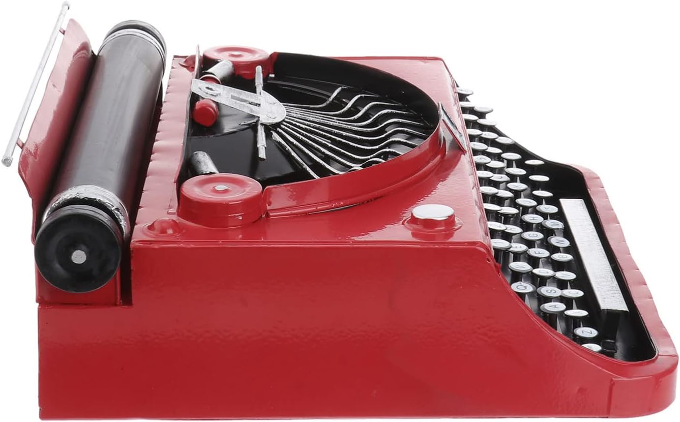 ORFOFE 1Pc Vintage Typewriter Nice Fine Safe Chic Retro Typewriter Model Manual Typewriter