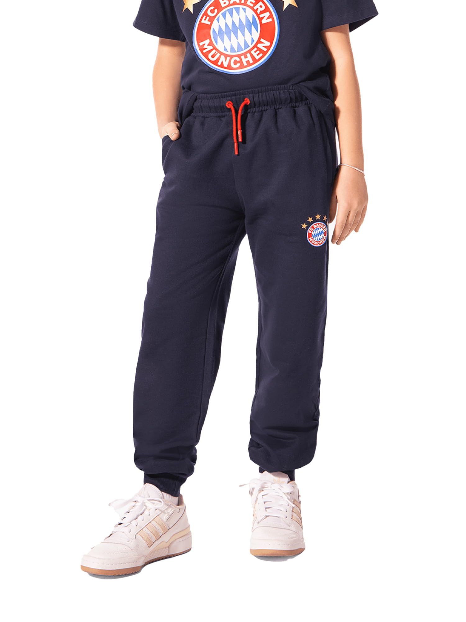 FC Bayern München I Sweatpant Essential I Kinder I Navy