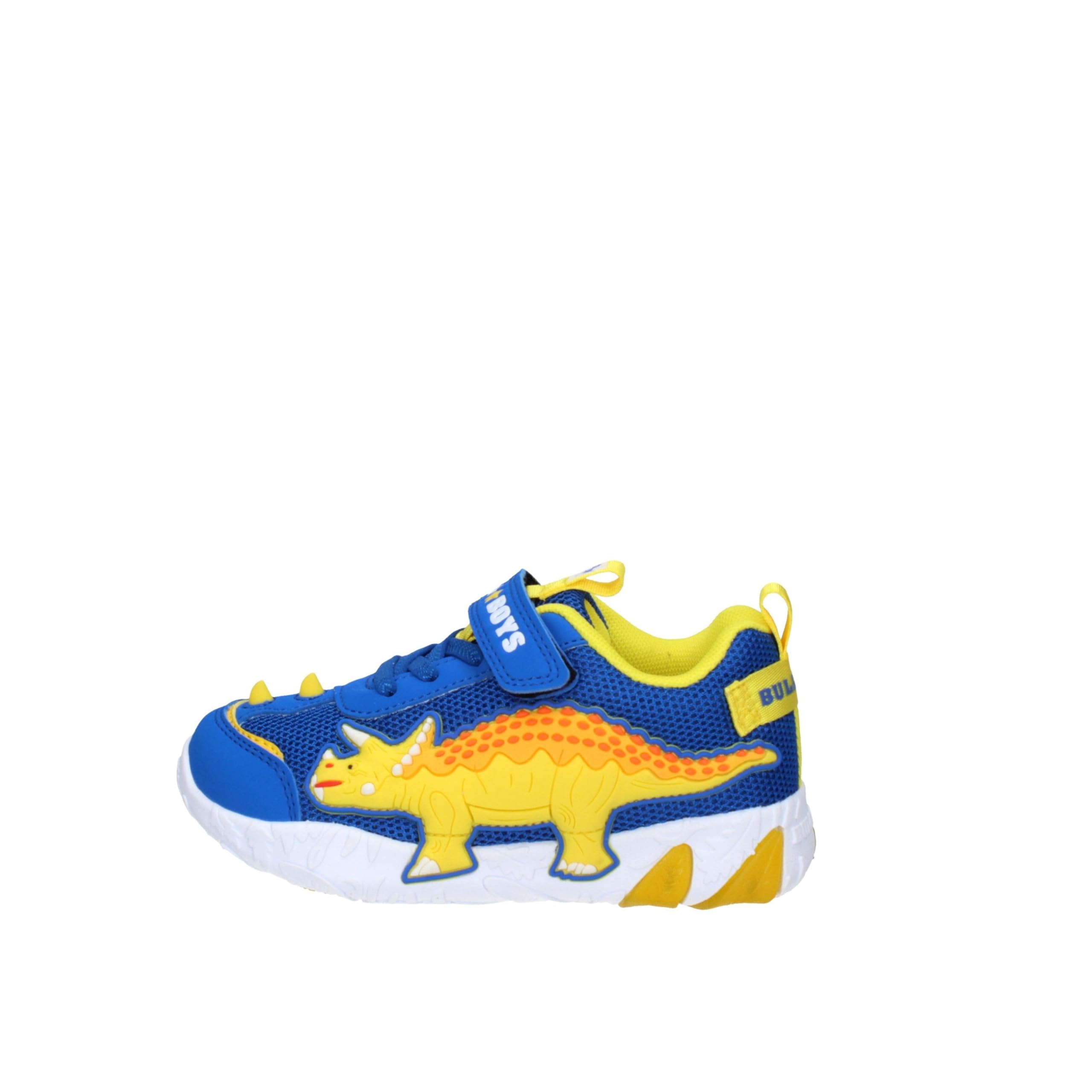 Bull Boys Scarpa con luci Modello DNAL4510 RY01 Triceratopo Blu Royal