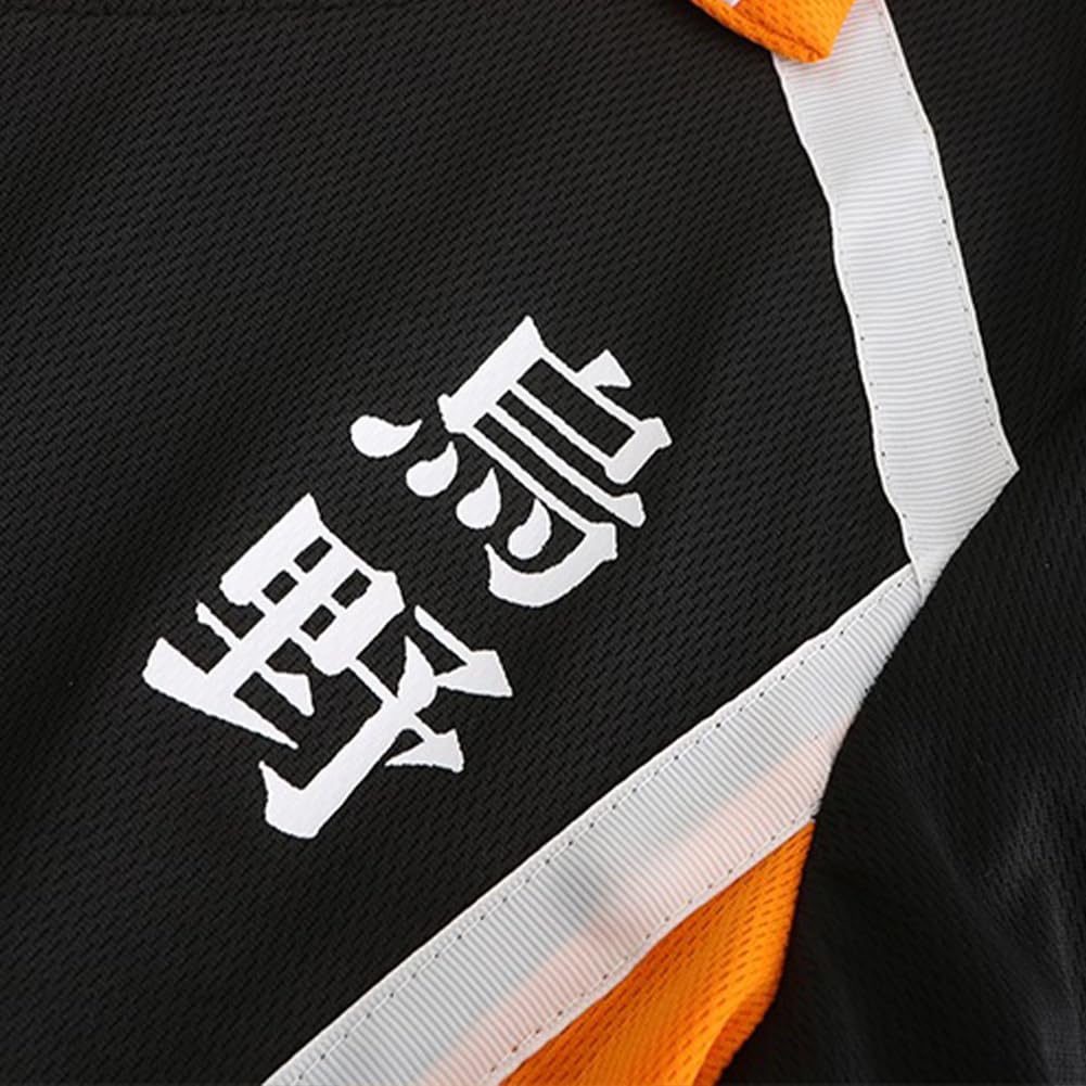 Haikyuu T-shirt Karasuno High Volleyball Jersey Hinata Shoyo/Tobio Kageyama T-shirt à manches courtes + short Anime Game Suitset