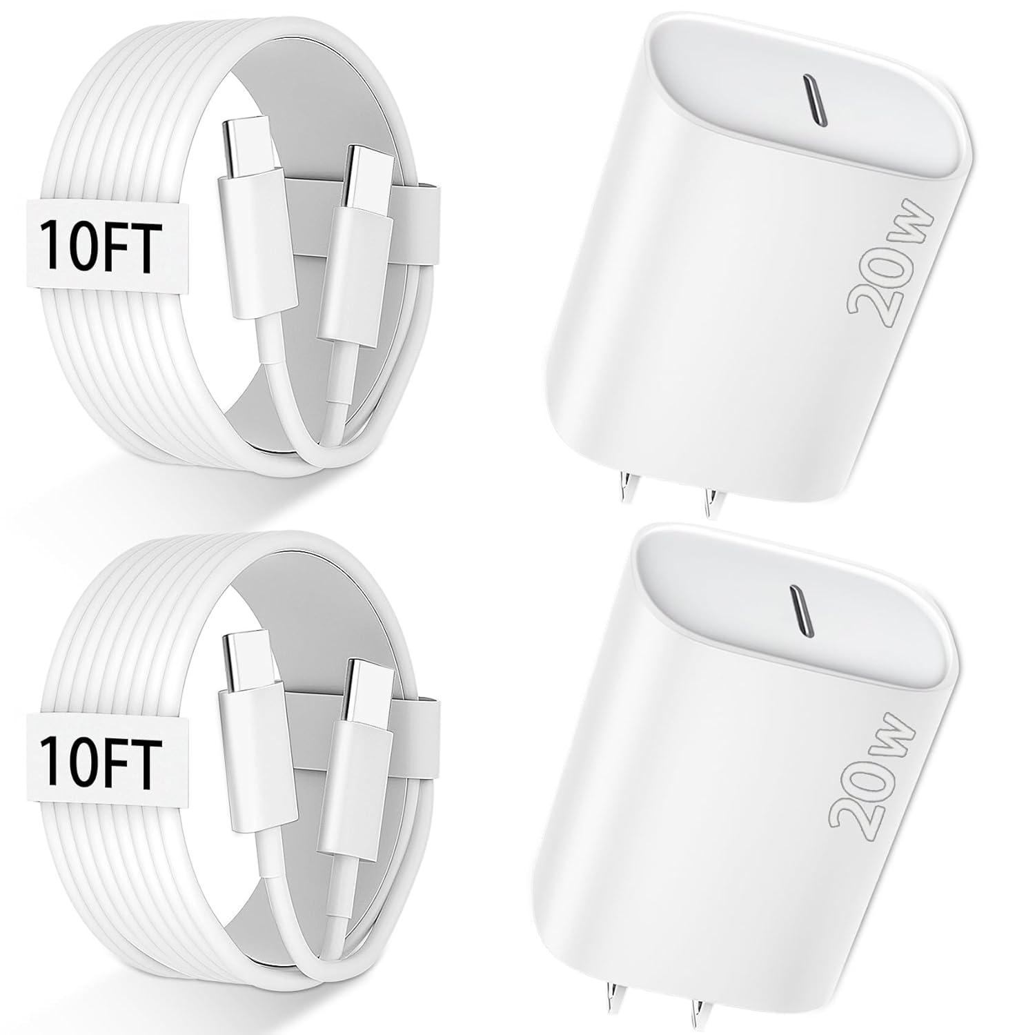 iPhone 16 Pro Max Charger Fast Charging, 10 FT Long USB C Phone Charging Cable Cord with PD 3.0 Fast 20W iPhone 16 Wall Charger Block for iPhone 16/16 Pro Max/16 Plus/15/15 Pro Max,iPad Pro/Air iPhone 16 Pro Max Charger Fast Charging, 10 FT Long USB C Phone Charging Cable Cord with PD 3.0 Fast 20W iPhone 16 Wall Charger Block for iPhone 16/16 Pro Max/16 Plus/15/15 Pro Max,iPad Pro/Air