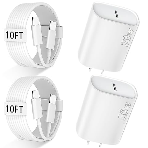 iPhone 17 16 15 Pro Max Charger Fast Charging 10 FT iPhone Charger Fast Charging USB C Charger