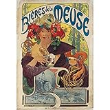 affiche biere meuse Entièrement fabriqué en France. Papier d'origine française. Impression en France. Expédition depuis la France. SAV en France. Société déclarée en France.