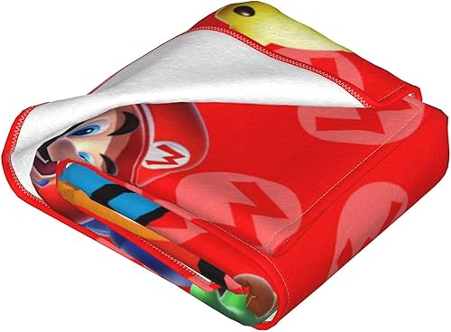 Miniatura 3 de Manta de anime súper suave con estampado de franela para fiestas, cumpleaños, decoración de dormitorio, para sofá, silla y todas las estaciones 01