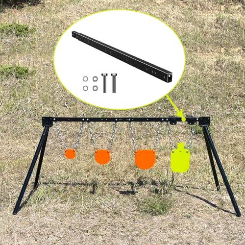Image of Highwild Expandable AR500 Steel Targets System 1 /2 inch Thick Steel Shooting Targets with Stand and Extension Brackets, All Parts Replaceable Separately