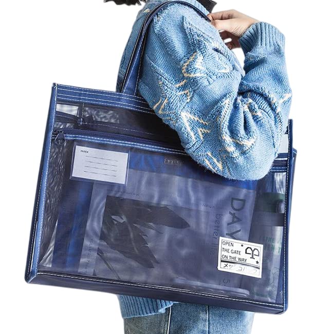 Amazon | 手提げバッグ 透明 エンジニアバッグ A3 ファイルバッグ