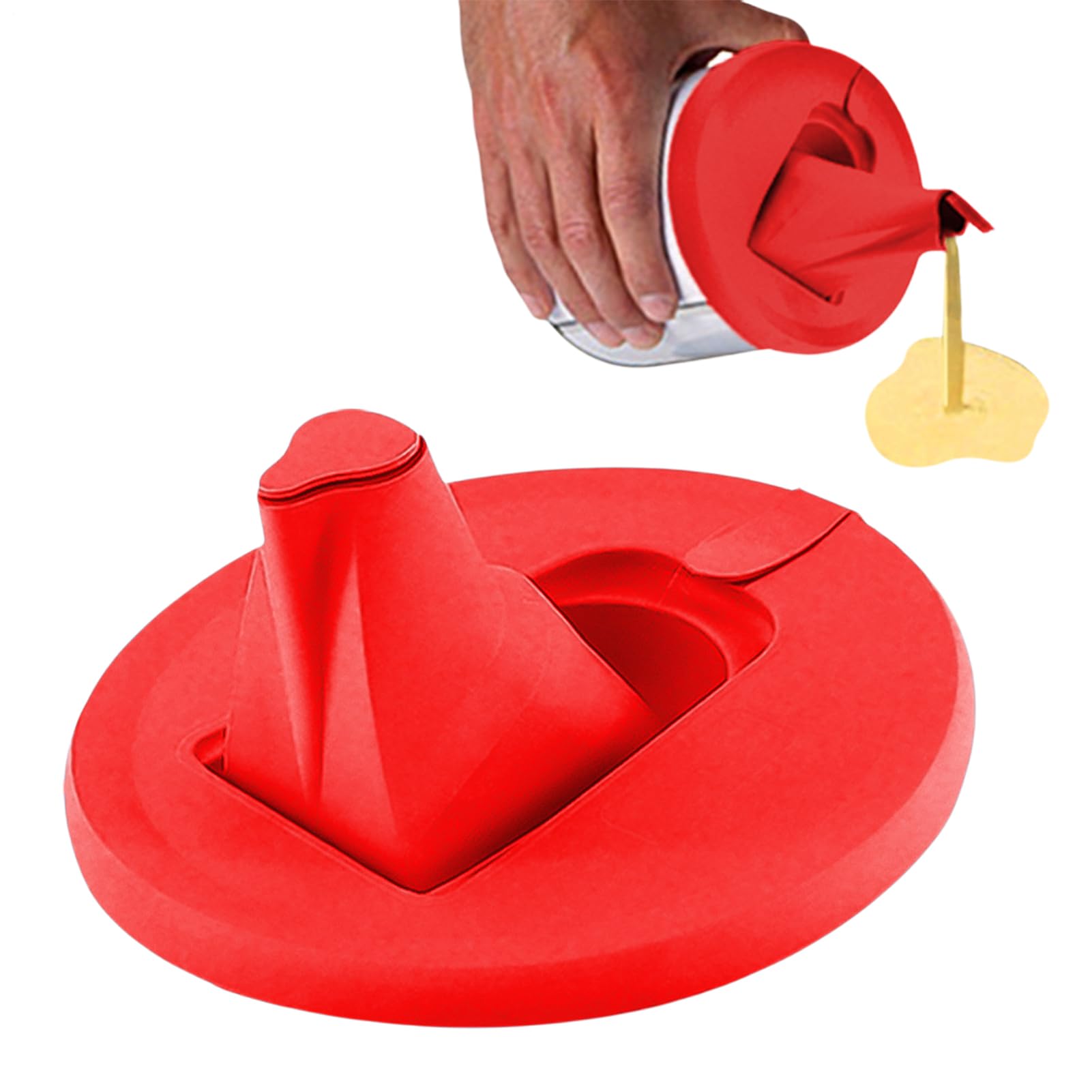 Coperchio versatore per barattolo di vernice – Beccuccio a prova di perdite, strumento a flusso controllato, accessorio antispruzzi, dispositivo di versamento facile con design pieghevole | Coperchio