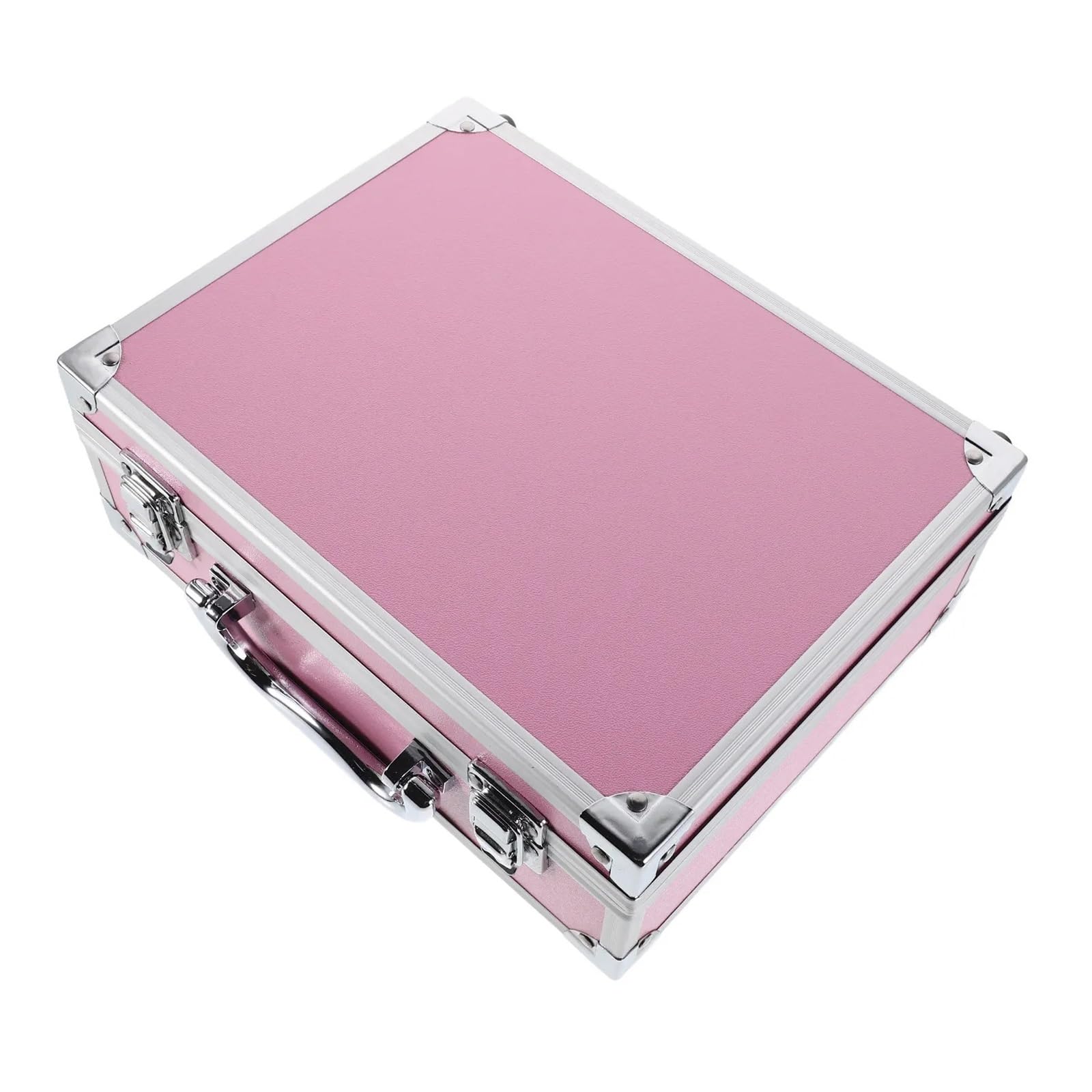 Cassetta Portautensili In Metallo Spacious Aluminum Alloy Tool Box | Portable Heavy Duty Case For Makeup Tools Supplies Travel Storage And Professional