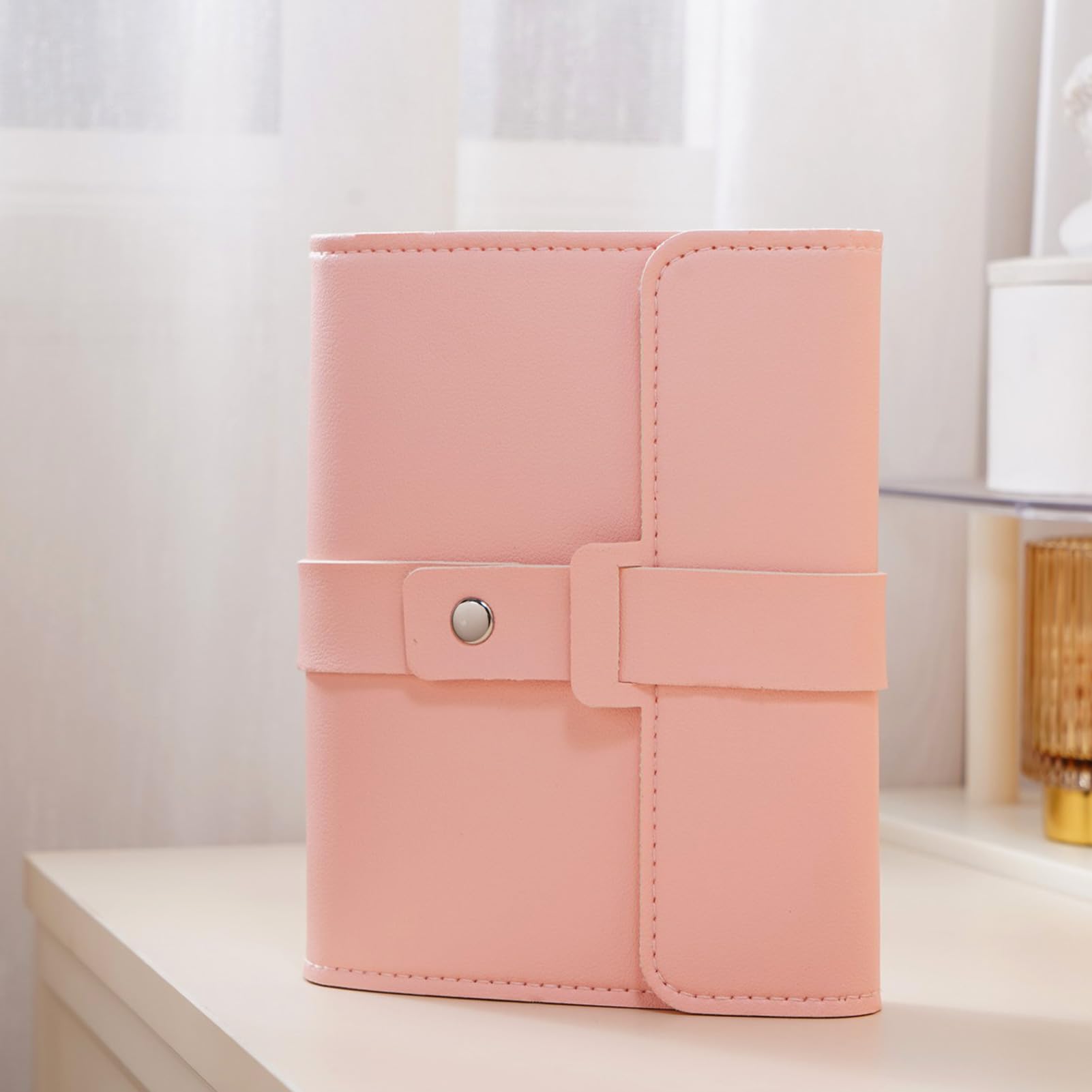 LAKE OF FIRE Mini Boîte à Bijoux De Voyage En Cuir