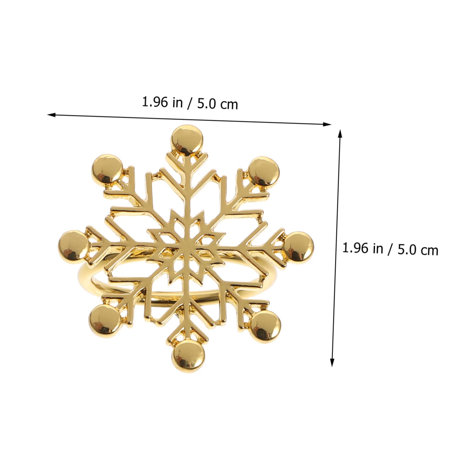 MAGICLULU 3 Sätze Weihnachtsserviettenringe Etiketten Aus Tiefkühlpapier Elchdekoration Weihnachtsparty Accessoires Christmas Decorations Table Serviettenring Weihnachten Golden 6 Stück * 3