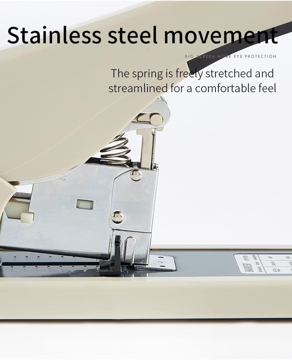Spillatrice Cucitrice da scrivania grande e pesante da scrivania, cucitrice portatile, cucitrice portatile, cucitrice for studenti, forniture for ufficio a risparmio di manodopera Forniture per Uffici