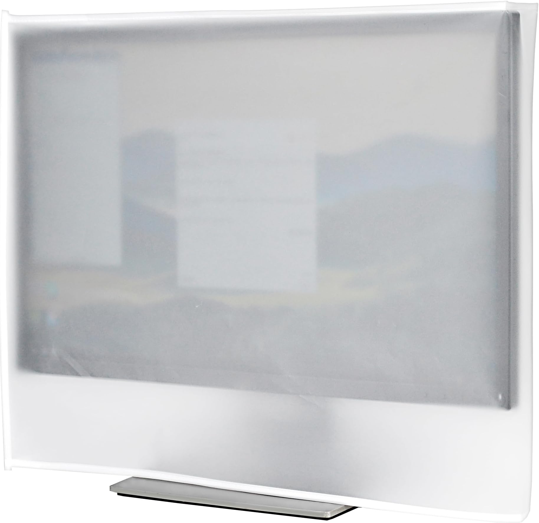 Monitor Dust Cover, LCD/LED HD Antistatic Vinyl Flat-Screen Computer Monitor Water Proof Protective Case Compatible with 24" iMac Desktop and Accessories(24W x18H x3D)