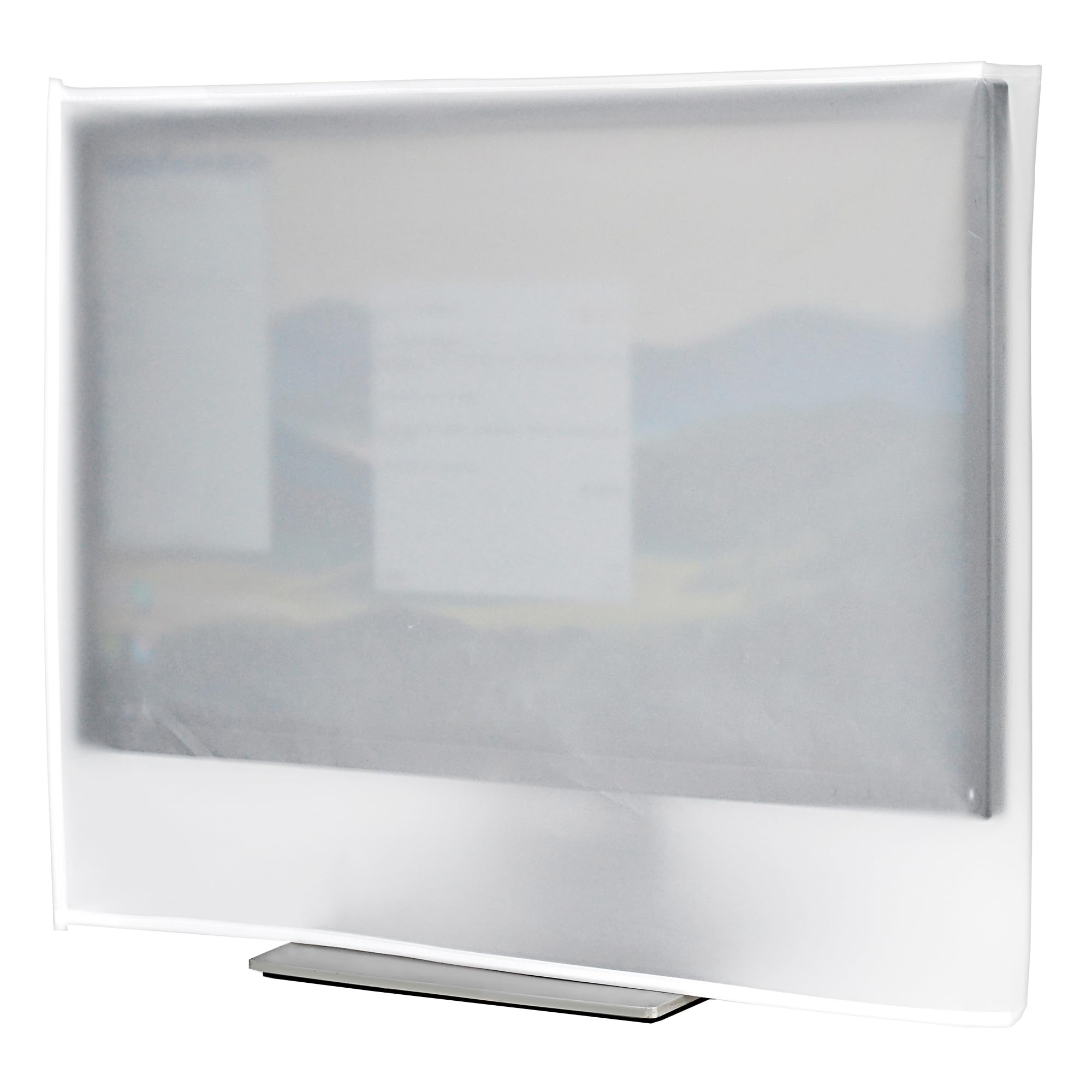 Monitor Dust Cover, LCD/LED HD Antistatic Vinyl Flat-Screen Computer Monitor ...