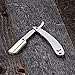 UPGRADED Barber Straight Edge Razor Compatible for Barber Shop Use inc Single Blades