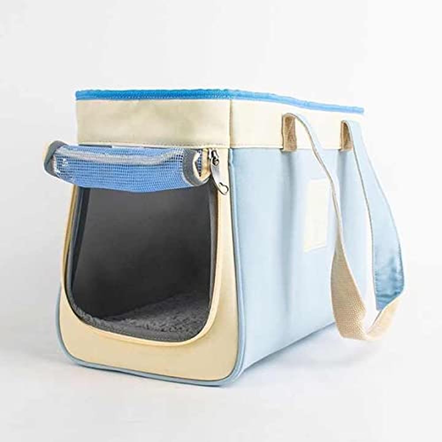 Emily Pets Soft-Side Cat Dog Carrier,Collapsible Clear Tote for Small Animals,Pet Carrier,Breathable Portable Traveling Camping Hiking Outdoor Bags Swaddling Sling Bag Belt Cute Shoulder Bag(Sky Blue) (B09QCWQ2LG) Amazon Price History, Amazon Price Tracker