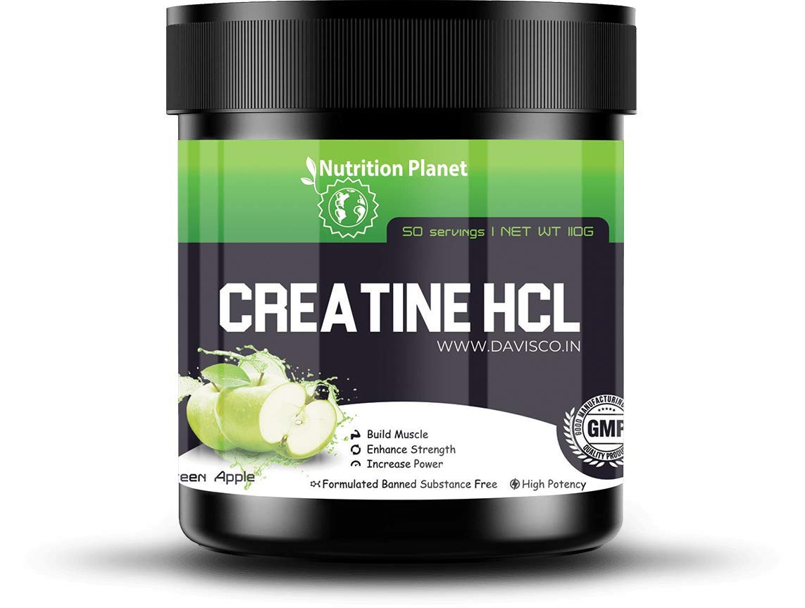 Nutrition Planet Creatine HCL (Green Apple,110g / 0.24 Lb, 50 Servings) (B085W6MRH3) Amazon Price History, Amazon Price Tracker