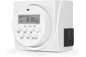 BN-LINK 7 Day Indoor Light Heavy Duty Digital Programmable Timer FD60 U6
