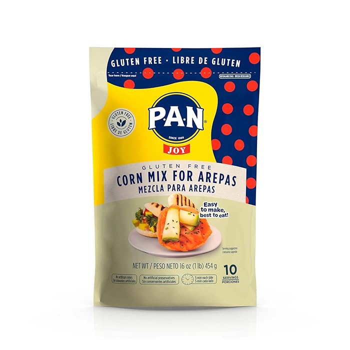 Buy P.A.N Corn Mix for Arepas Gluten Free Easy to Prepare Flour 1 lb
