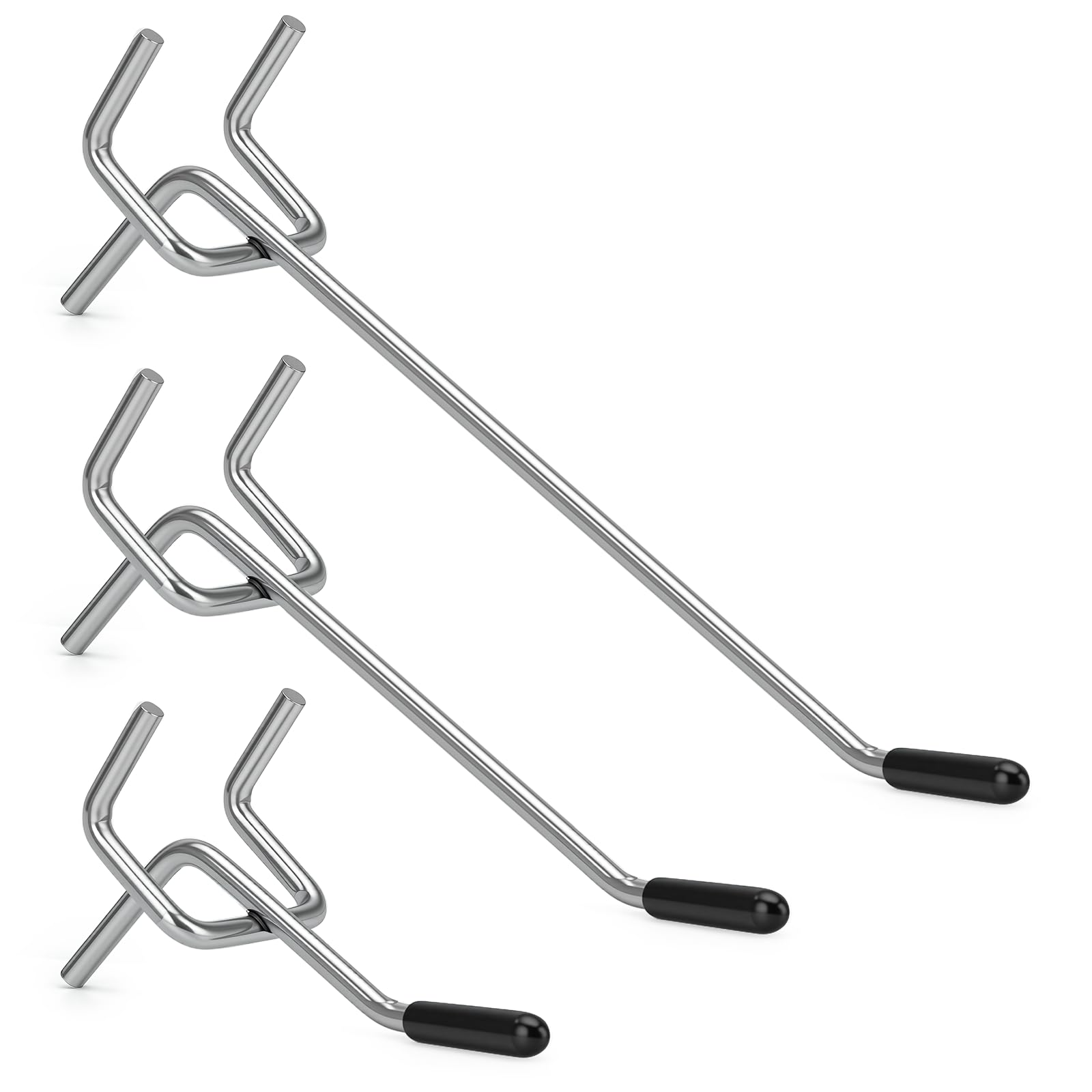 JEAWIWI Pegboard Hooks - 60 Pack -1