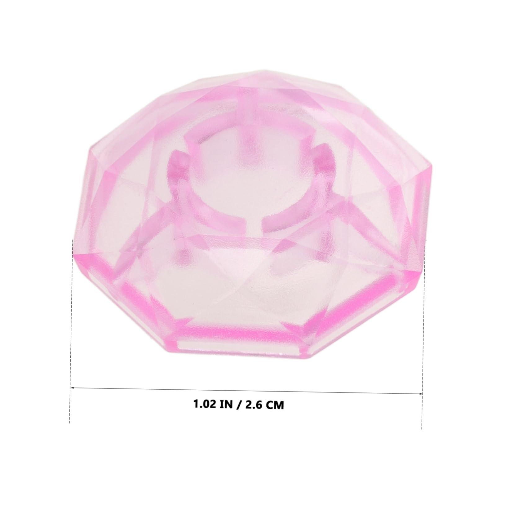 ibasenice 5pcs Guitar Effect Pedal Footswitch Cover Foot Nail Cap Pad Plastic Tools Parts for Electric Guitar