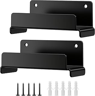 Robustes Leiteraufhänger-Set, Aufbewahrungsbügel, Wandhalterung, platzsparender Wand-Organizer für Werkzeuge und Leitern, Metall-Aufbewahrungsbügel (2 Stück)