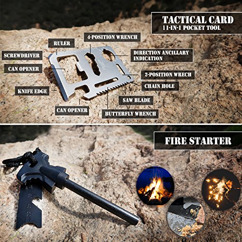 EVERLIT 250 Pieces Survival First Aid Kit