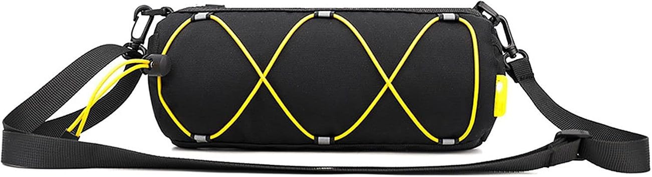 Bike Front Tube Bag Bicycle Handlebar Basket Pack Cycling Frame Pannier Bicycle Accessories Commuter Messenger Bag Color Black, Size One Size