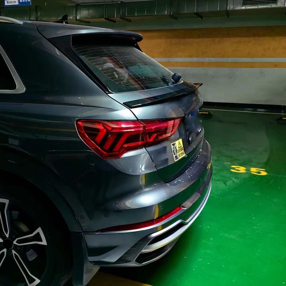 Auto Spoiler Posteriori, per Audi Q3 Sportback 2019 2020 2021 2022 Alettone Spoiler Posteriore per Auto,Decorazione per Auto Accessori,AntiGraffio,Modifica dello Stile