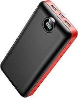 Vista 7 de Cargador portátil de carga rápida del banco 22.5W del poder 27000mah Negro