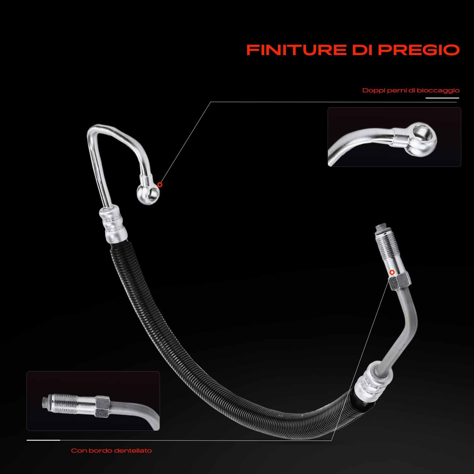 Frankberg Servosterzo Tubo flessibile Compatibile con 156 Sportwagon 932 156 932 Replace# 60625934,3405538