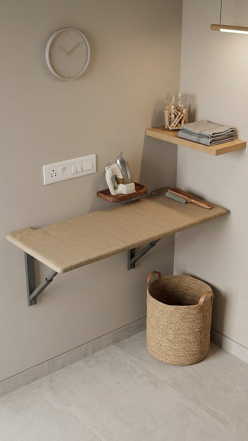 Wall Mounted Ironing Board - Space Saving Design -8