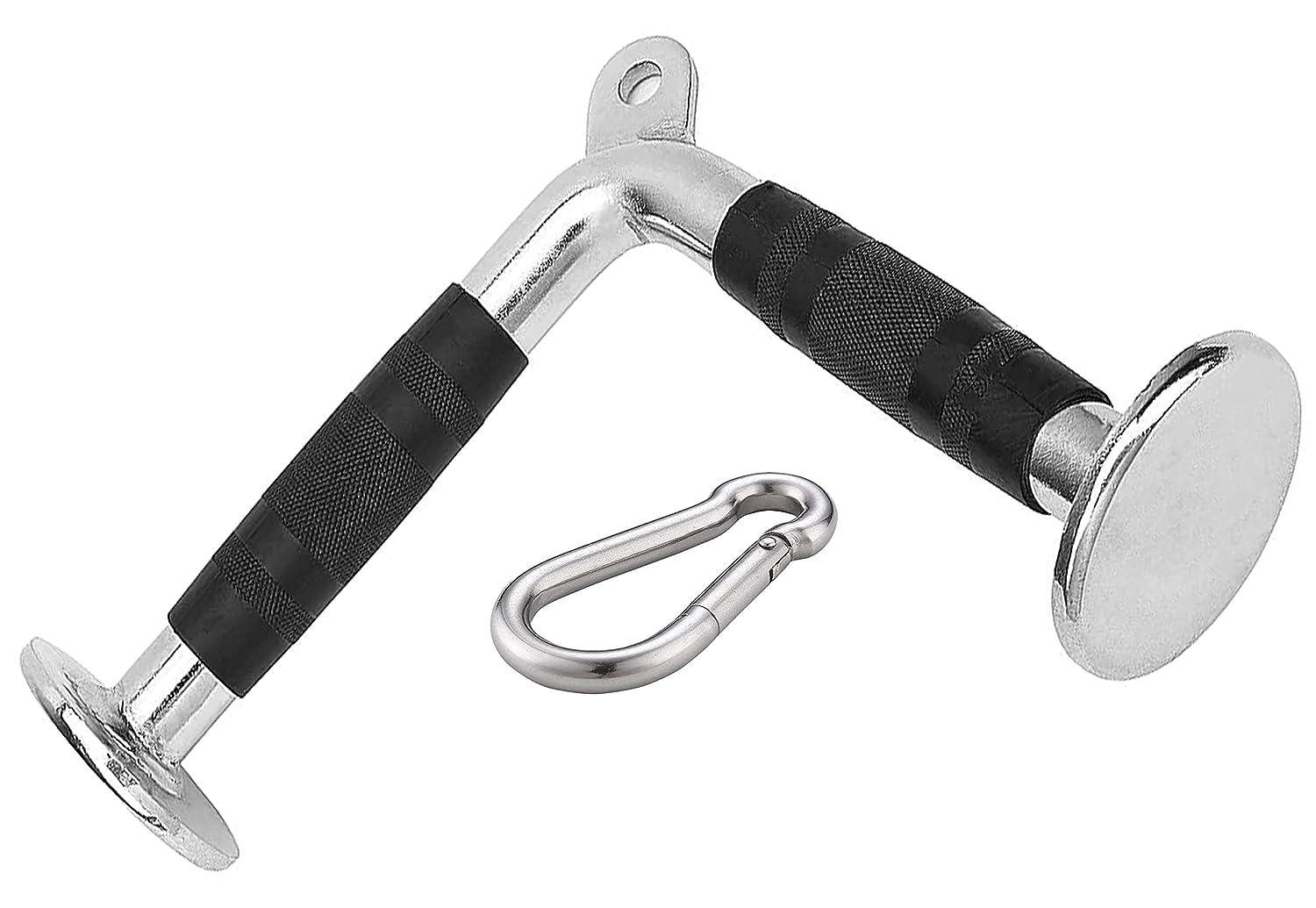 KMT V Type Handle with Snap Hook, Triceps, V - Grip Handle for Exercise, Gym Machine Attachment-image-7