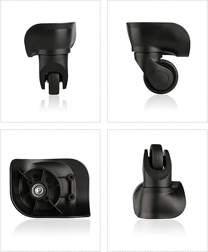 Miniatura 3 de VIKIMO Ruedas de repuesto para equipaje, rueda giratoria de repuesto, 1 par de ruedas de repuesto para reparación de ruedas de maleta (W160)